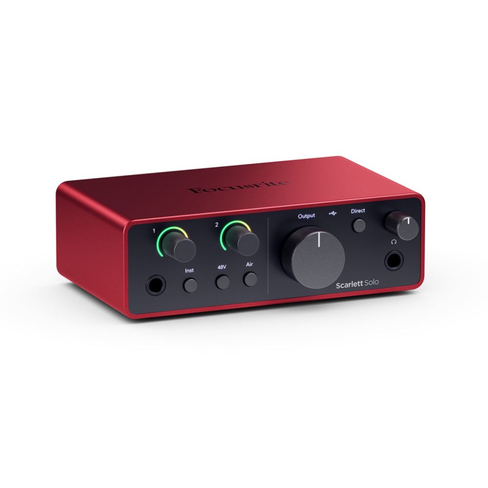 Аудіоінтерфейс Focusrite Scarlett Solo 4th Gen (234617)