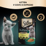 Вологий корм для кішок Sheba з куркою в соусі для кошенят 85 г (4770608264567) Вологий корм для кішок Sheba з куркою в соусі для кошенят 85 г (4770608264567)