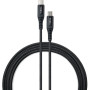 Дата кабель USB-C to USB-C 1.0m 60W Nylon Vinga (VCDCCCM331) Дата кабель USB-C to USB-C 1.0m 60W Nylon Vinga (VCDCCCM331)