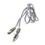 Дата кабель USB 2.0 AM to Lightning + Micro 5P 1.0m cotton PowerPlant (KD00AS1289) Дата кабель USB 2.0 AM to Lightning + Micro 5P 1.0m cotton PowerPlant (KD00AS1289)