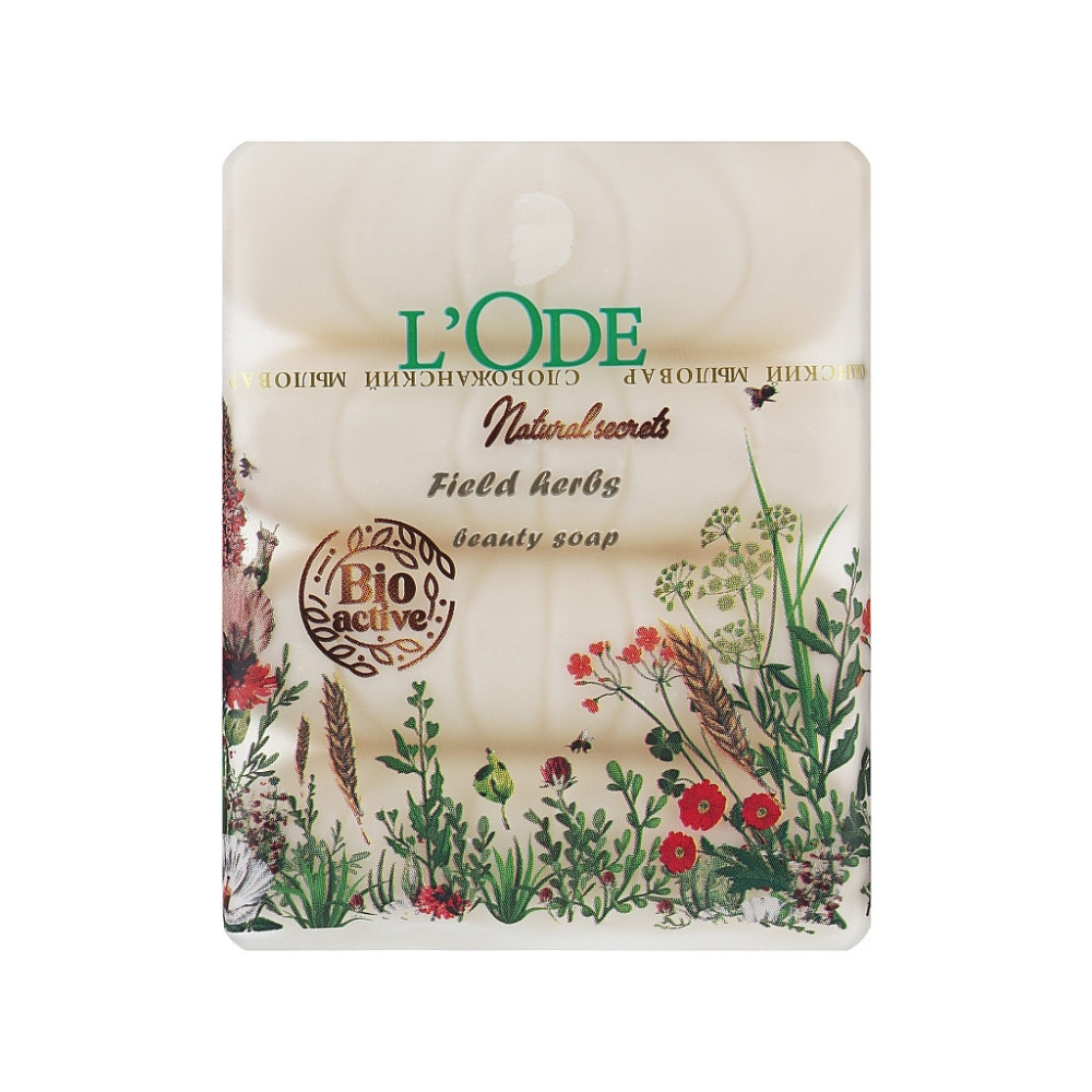 Тверде мило L'Ode Польові трави 4 х 60 г (4823107605314)