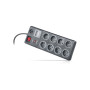 Мережевий фільтр живлення REAL-EL RS-8F USB CHARGE 3m, black (EL122300004) Мережевий фільтр живлення REAL-EL RS-8F USB CHARGE 3m, black (EL122300004)