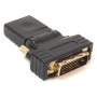 Перехідник HDMI AF - DVI (24+1) PowerPlant (KD00AS1301) Перехідник HDMI AF - DVI (24+1) PowerPlant (KD00AS1301)