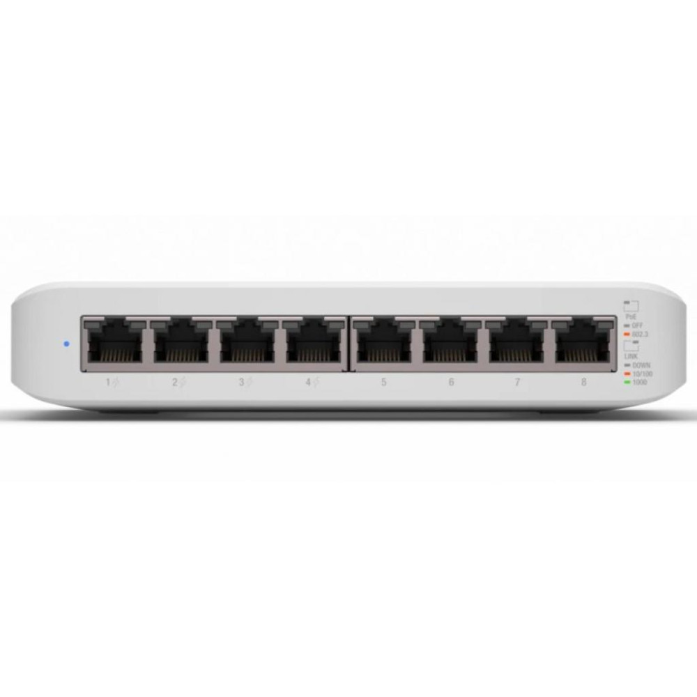 Комутатор мережевий Ubiquiti USW-Lite-8-PoE