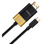 Кабель мультимедійний USB-C to HDMI M 1.5m v2.1 8K60Hz Gold plated Vinga (VCPVCCH2115) Кабель мультимедійний USB-C to HDMI M 1.5m v2.1 8K60Hz Gold plated Vinga (VCPVCCH2115)