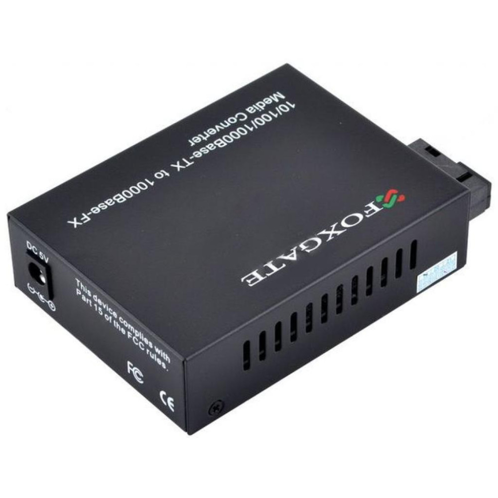 Медіаконвертер EC-Q-1G-1SM-1550nm-20 FoxGate