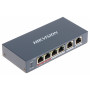 Комутатор мережевий Hikvision DS-3E0106HP-E Комутатор мережевий Hikvision DS-3E0106HP-E