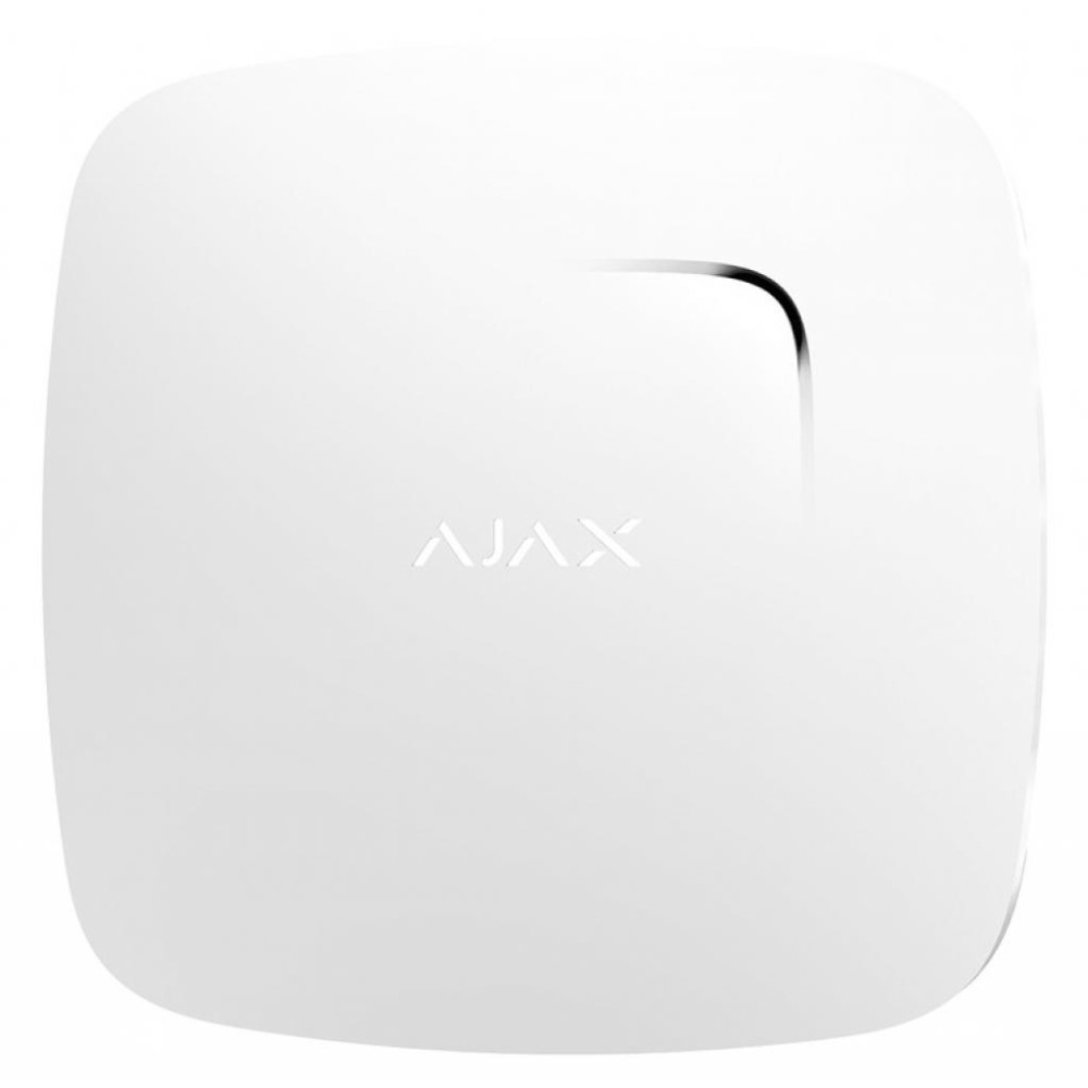Датчик диму Ajax FireProtect white