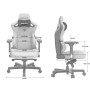 Крісло ігрове Anda Seat Kaiser 3 Fabric Size L Grey (AD12YDC-L-01-G-PV/F) Крісло ігрове Anda Seat Kaiser 3 Fabric Size L Grey (AD12YDC-L-01-G-PV/F)