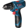 Шуруповерт Bosch GSR 120-LI, 2х2Ач, набір біт 11од і свердел 12од. (0.601.9G8.002) Шуруповерт Bosch GSR 120-LI, 2х2Ач, набір біт 11од і свердел 12од. (0.601.9G8.002)