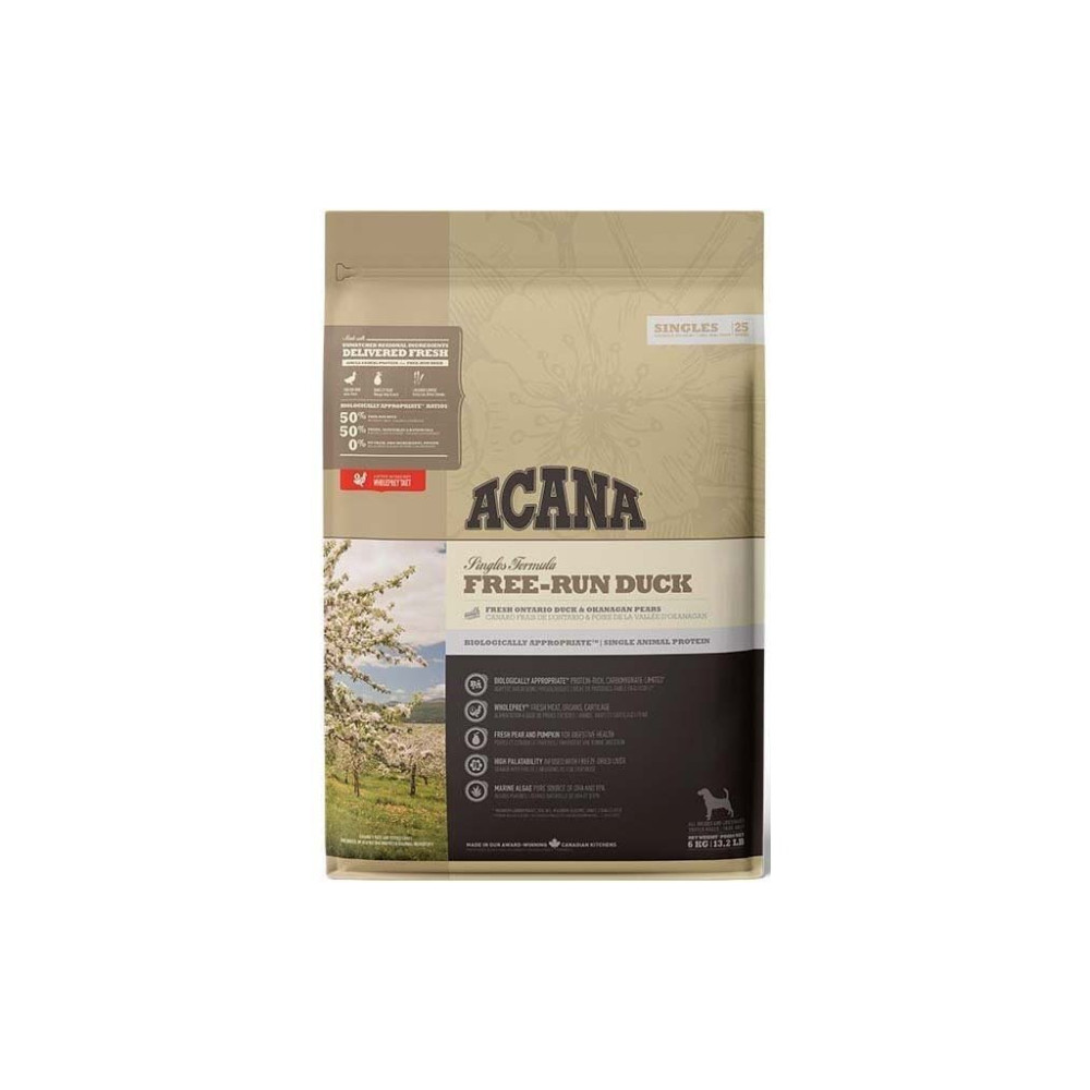Сухий корм для собак ACANA Free-Run Duck 6 кг (0064992571603)