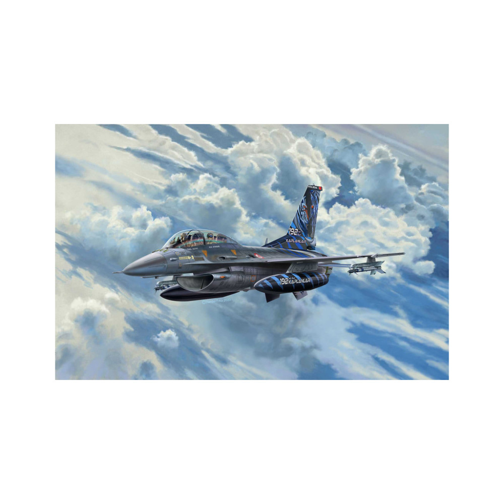 Збірна модель Revell Літак F-16D Tigermeet 2014 рівень 4, 1:72 (RVL-03844)