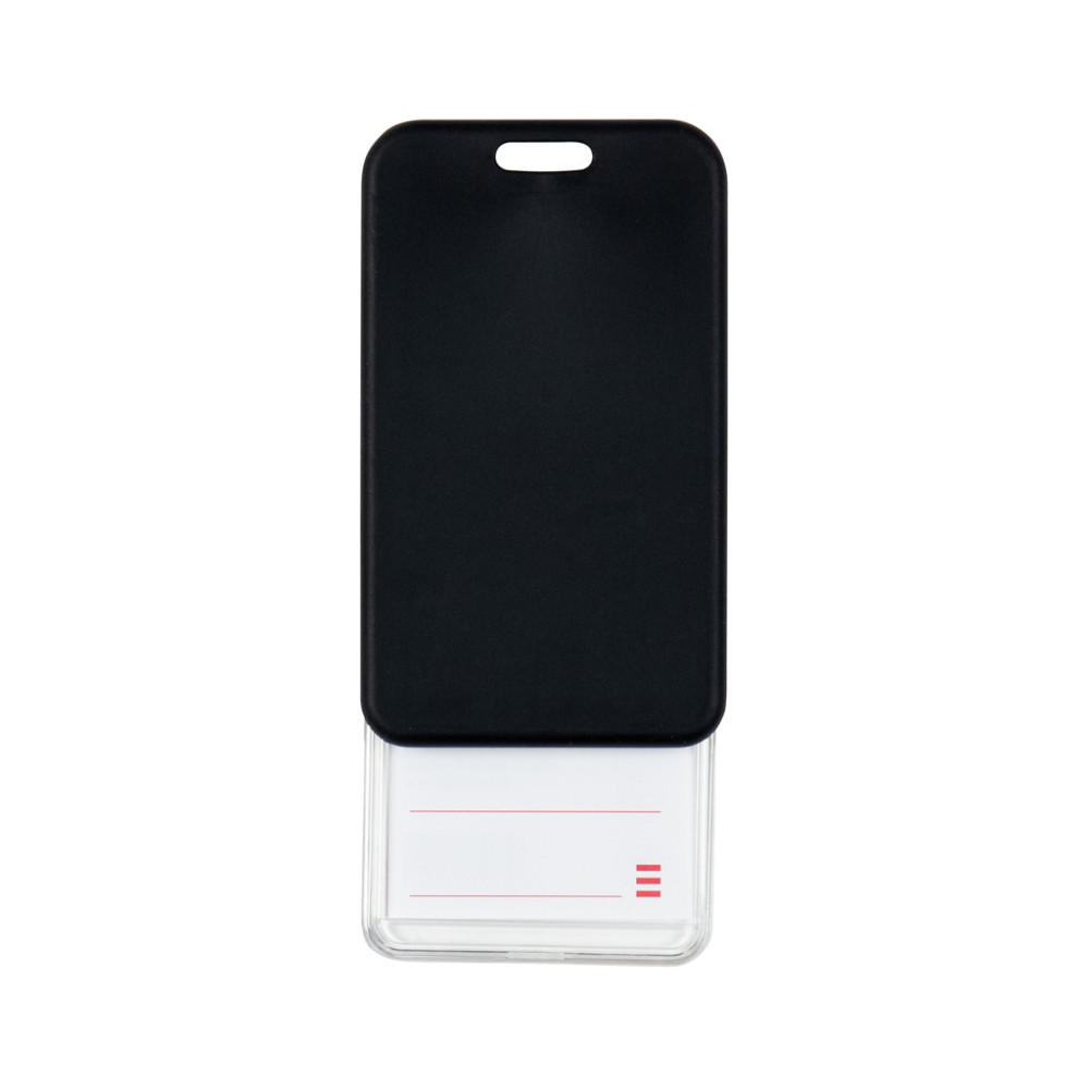 Бейдж Axent чохол SoftTouch матовий, 54х85мм ,чорний (4550V-01-A)