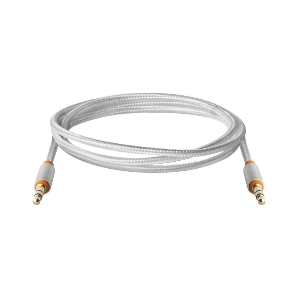 Кабель мультимедійний 3.5mm M to 3.5mm M 1.2m white Defender (87513)