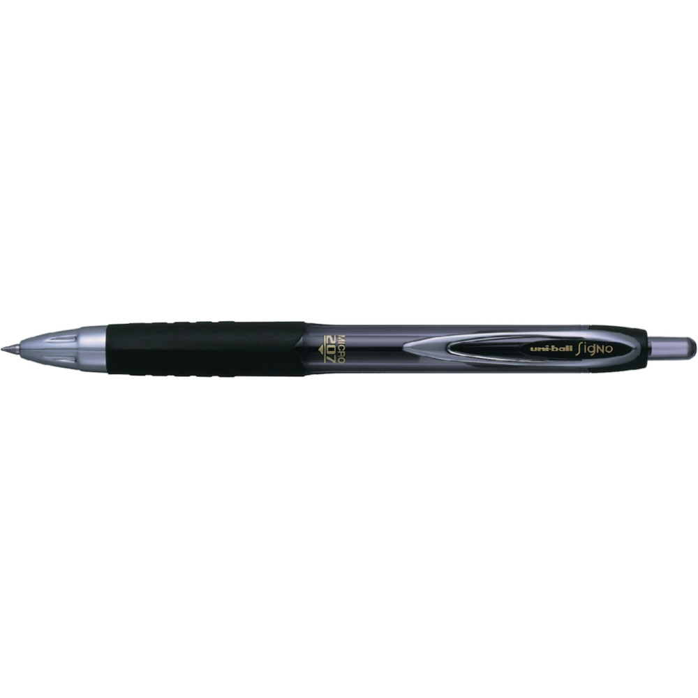 Ручка гелева UNI автоматична Signo 207 чорний 0,5 мм (UMN-207.(05).Black)