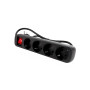Мережевий фільтр живлення ColorWay CW-PSEA42BK /2M black (CW-PSEA42BK) Мережевий фільтр живлення ColorWay CW-PSEA42BK /2M black (CW-PSEA42BK)
