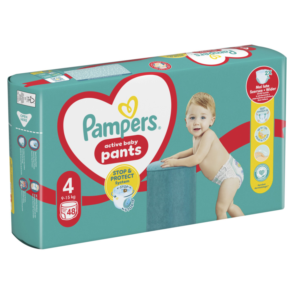 Підгузки Pampers трусики Pampers Pants Розмір 4 (9-15 кг) 48 шт. (8006540068755)