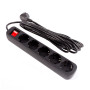 Мережевий фільтр живлення ColorWay CW-PSEA55BK, 5 розеток/ 5M black (CW-PSEA55BK) Мережевий фільтр живлення ColorWay CW-PSEA55BK, 5 розеток/ 5M black (CW-PSEA55BK)
