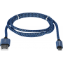 Дата кабель USB 2.0 AM to Micro 5P 1.0m USB08-03T blue Defender (87805) Дата кабель USB 2.0 AM to Micro 5P 1.0m USB08-03T blue Defender (87805)