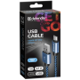 Дата кабель USB 2.0 AM to Micro 5P 1.0m USB08-03T blue Defender (87805) Дата кабель USB 2.0 AM to Micro 5P 1.0m USB08-03T blue Defender (87805)