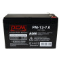 Батарея до ДБЖ Powercom 12В 7Ah (PM-12-7) Батарея до ДБЖ Powercom 12В 7Ah (PM-12-7)