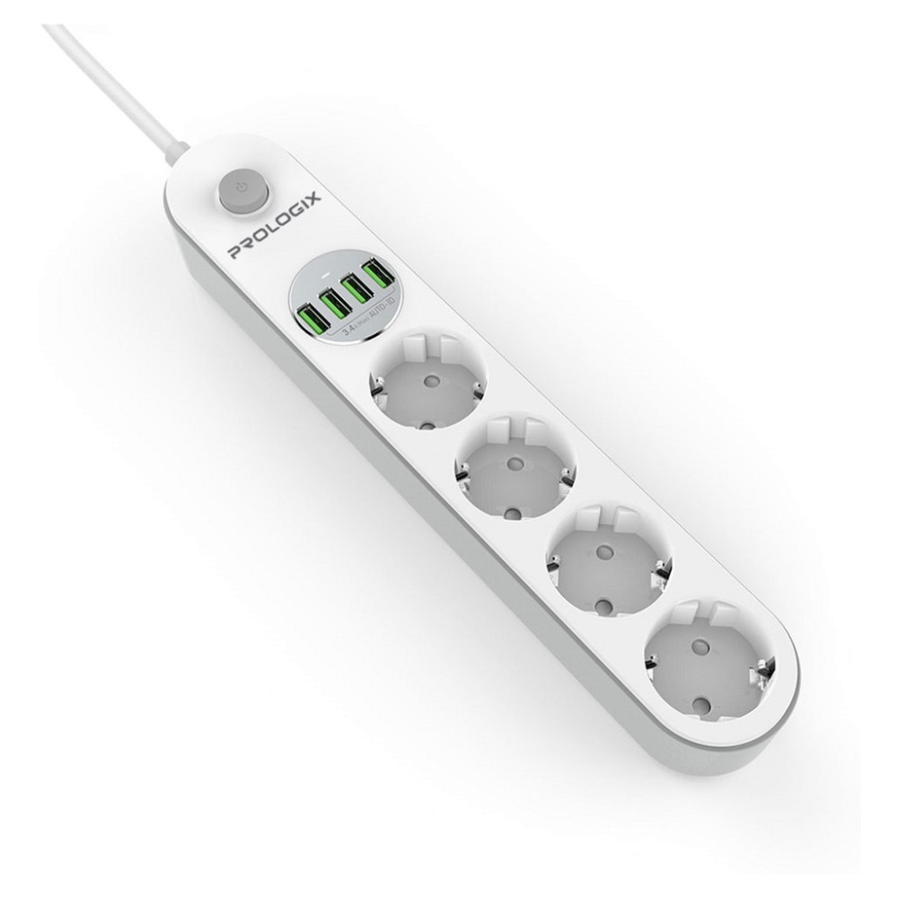 Мережевий фільтр живлення Prologix Premium PR-SE4432W (PR-SE4432W)
