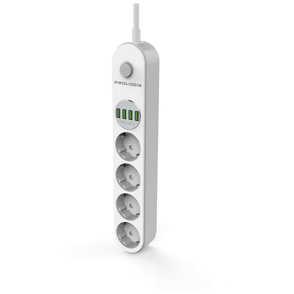 Мережевий фільтр живлення Prologix Premium PR-SE4432W (PR-SE4432W)