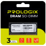 Модуль пам'яті для ноутбука SoDIMM DDR3 8GB 1600 MHz Prologix (PRO8GB1600D3S) Модуль пам'яті для ноутбука SoDIMM DDR3 8GB 1600 MHz Prologix (PRO8GB1600D3S)