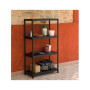 Стелаж Toomax 4 полиці cm. 80x40x138h black (5140) Стелаж Toomax 4 полиці cm. 80x40x138h black (5140)