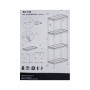 Стелаж Toomax 4 полиці cm. 80x40x138h black (5140) Стелаж Toomax 4 полиці cm. 80x40x138h black (5140)