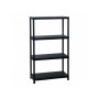Стелаж Toomax 4 полиці cm. 80x40x138h black (5140) Стелаж Toomax 4 полиці cm. 80x40x138h black (5140)