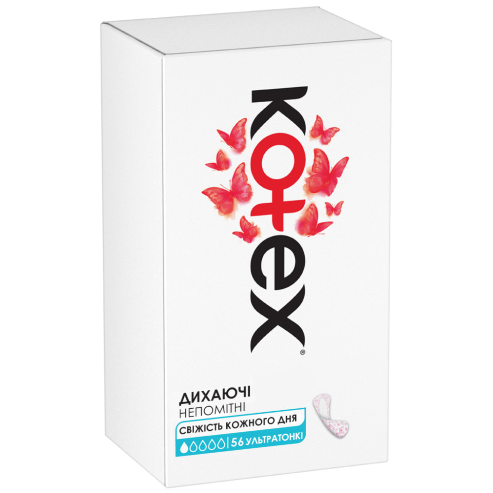 Щоденні прокладки Kotex Ultraslim 56 шт. (5029053548302/5029053548074)