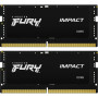 Модуль пам'яті для ноутбука SoDIMM DDR5 32GB (2x16GB) 6400 MHz Impact Kingston Fury (ex.HyperX) (KF564S38IBK2-32) Модуль пам'яті для ноутбука SoDIMM DDR5 32GB (2x16GB) 6400 MHz Impact Kingston Fury (ex.HyperX) (KF564S38IBK2-32)