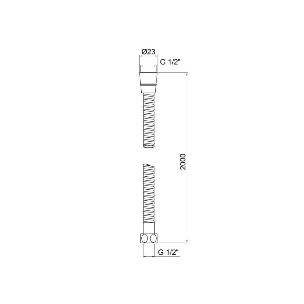 Шланг для душа Kroner C604 (CV023621)