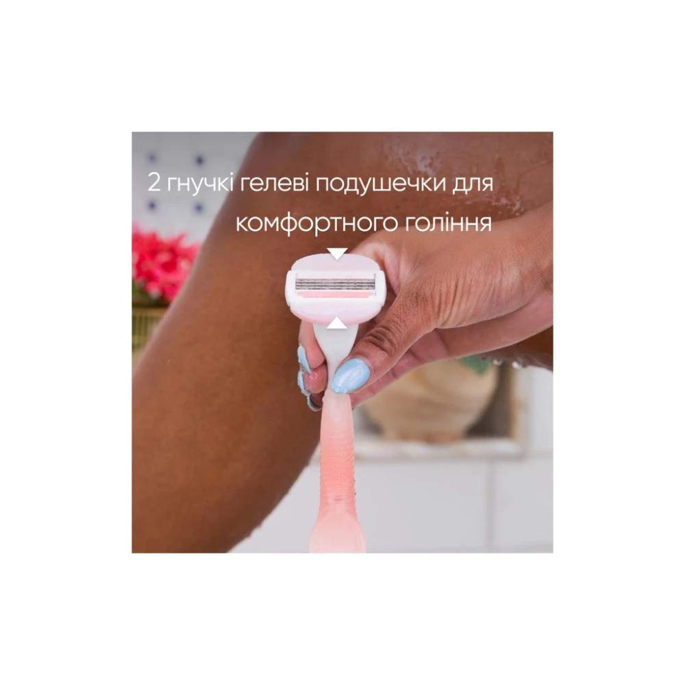 Бритва Gillette Venus Comfortglide Spa Breeze з 2 змінними картриджами (7702018322862)