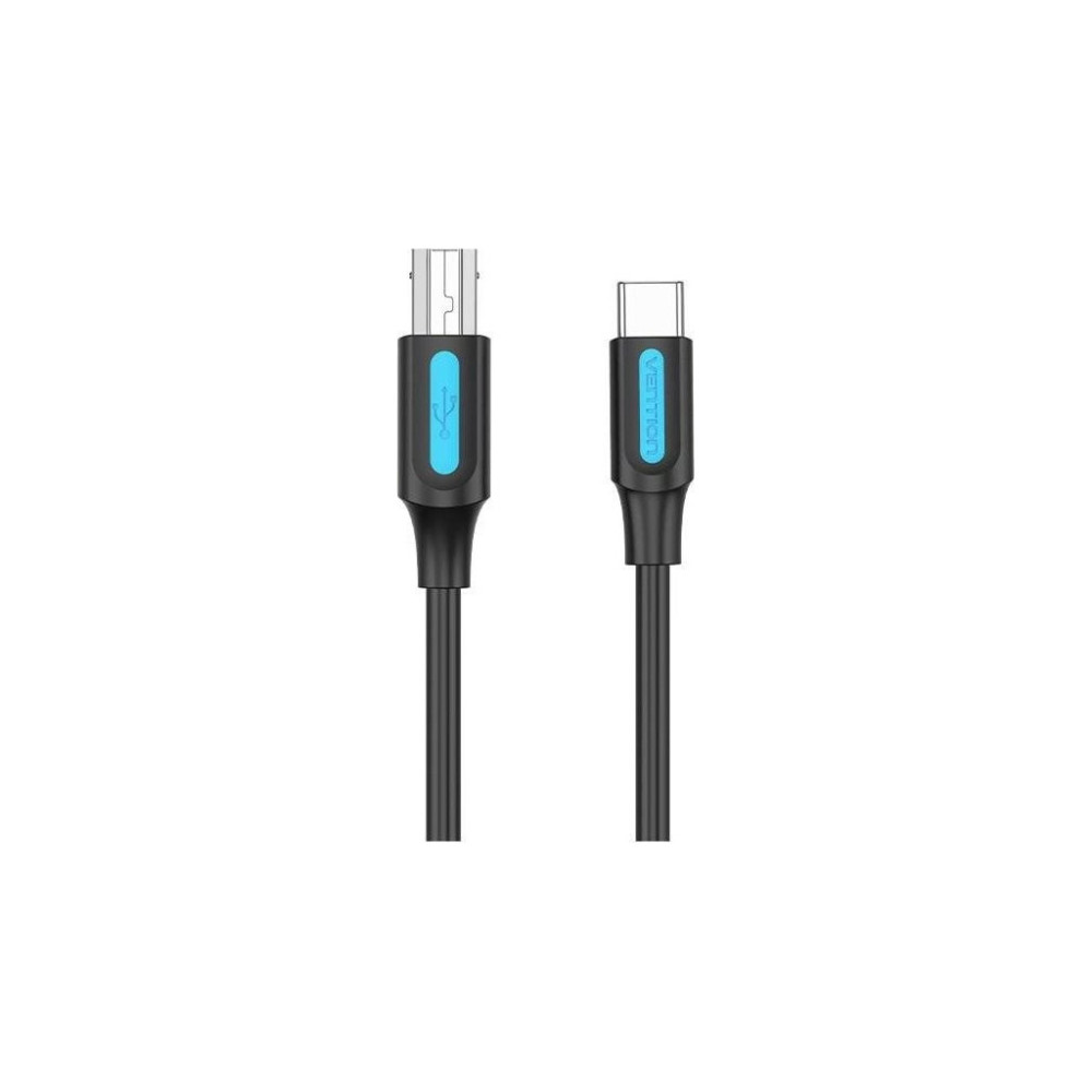 Кабель для принтера USB 2.0 CM/BM 2.0m 2.4А 480Mbps Vention (CQUBH)