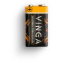 Батарейка 9V 6LR61 Alkaline Vinga (VJAB9V1) Батарейка 9V 6LR61 Alkaline Vinga (VJAB9V1)