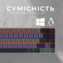 Клавіатура GamePro MK122R Red Swich Low Profile Wireless Dark Gray (MK122R) Клавіатура GamePro MK122R Red Swich Low Profile Wireless Dark Gray (MK122R)