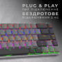 Клавіатура GamePro MK122R Red Swich Low Profile Wireless Dark Gray (MK122R) Клавіатура GamePro MK122R Red Swich Low Profile Wireless Dark Gray (MK122R)