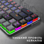 Клавіатура GamePro MK122R Red Swich Low Profile Wireless Dark Gray (MK122R) Клавіатура GamePro MK122R Red Swich Low Profile Wireless Dark Gray (MK122R)