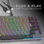 Клавіатура GamePro MK141R Red Swich Low Profile RGB USB Dark Gray (MK141R) Клавіатура GamePro MK141R Red Swich Low Profile RGB USB Dark Gray (MK141R)