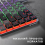 Клавіатура GamePro MK140R Red Swich Low Profile USB Dark Gray (MK140R) Клавіатура GamePro MK140R Red Swich Low Profile USB Dark Gray (MK140R)