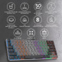 Клавіатура GamePro MK140R Red Swich Low Profile USB Dark Gray (MK140R) Клавіатура GamePro MK140R Red Swich Low Profile USB Dark Gray (MK140R)