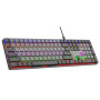 Клавіатура GamePro MK145R Red Swich Low Profile USB Dark Gray (MK145R) Клавіатура GamePro MK145R Red Swich Low Profile USB Dark Gray (MK145R)