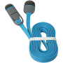 Дата кабель USB 2.0 AM to Lightning + Micro 5P 1.0m blue Defender (87487) Дата кабель USB 2.0 AM to Lightning + Micro 5P 1.0m blue Defender (87487)