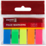 Стікер-закладка Axent Plastic bookmarks 5х12х45mm, 125шт (D2450-01) Стікер-закладка Axent Plastic bookmarks 5х12х45mm, 125шт (D2450-01)