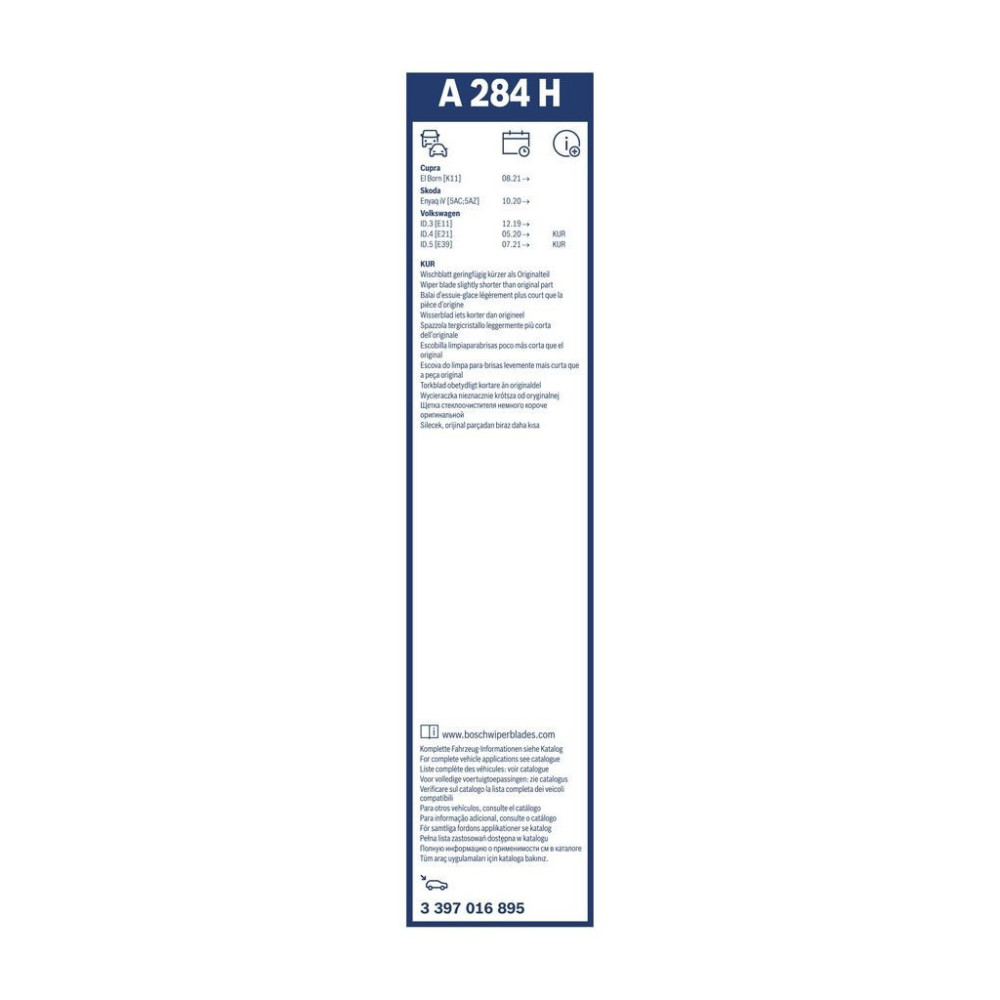 Щітка склоочисника Bosch 3 397 016 895