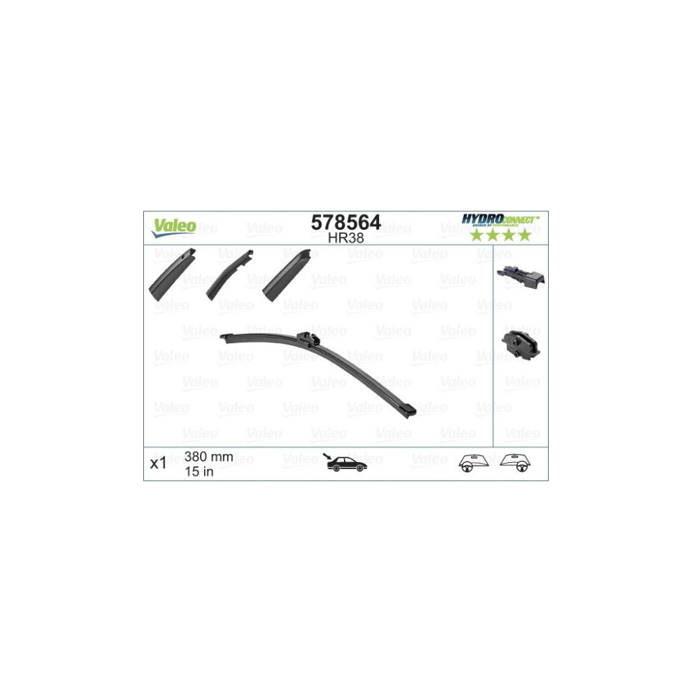 Щітка склоочисника Valeo 578564