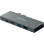 Порт-реплікатор Canyon 1*Type C PD100W+2*HDMI+1*USB3.0+1*USB2.0+1*SD+1*TF (CNS-TDS05B) Порт-реплікатор Canyon 1*Type C PD100W+2*HDMI+1*USB3.0+1*USB2.0+1*SD+1*TF (CNS-TDS05B)