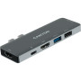 Порт-реплікатор Canyon 1*Type C PD100W+2*HDMI+1*USB3.0+1*USB2.0+1*SD+1*TF (CNS-TDS05B) Порт-реплікатор Canyon 1*Type C PD100W+2*HDMI+1*USB3.0+1*USB2.0+1*SD+1*TF (CNS-TDS05B)